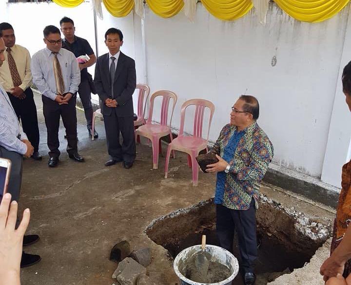 Sekot Tomohon Hadiri Peletakan Batu Pertama Gedung GMAHK Matani